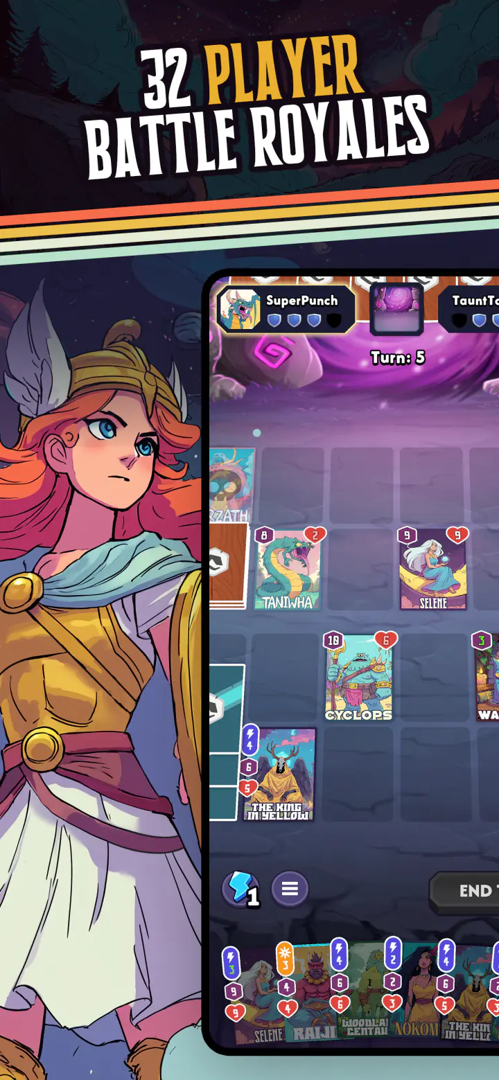32 player battle royale match